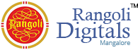 rangoli digitals mangalore logo